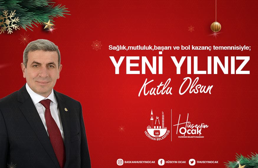 BELEDİYE BAŞKANIMIZIN YENİ YIL MESAJI